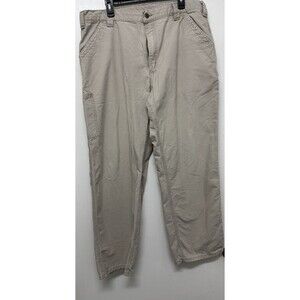 Carhartt B151 Tan Original Dungaree Fit Men’s Work Pants Size 40 X 32 Baggy